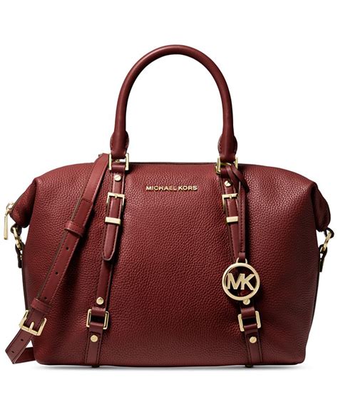 michael kors large bedford tassel|Bedford Legacy Medium Pebbled Leather Convertible Satchel.